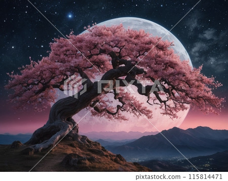 Ancient cherry tree Ancient cherry tree 115814471