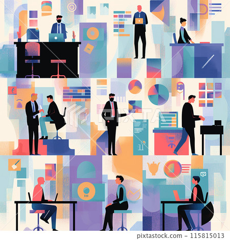 Business person working in the office Business person working in the office 115815013