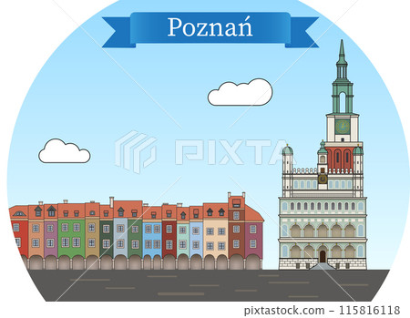Postcard from Poznan, Poland 115816118