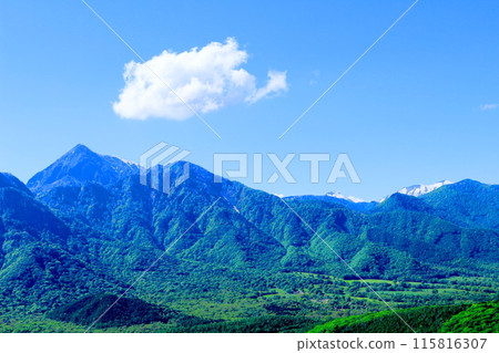 六月的戶隱山 春天的戶隱山 六月的戶隱山 春天的戶隱山 115816307