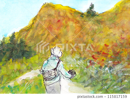 Autumn mountaineering [Going to Ainomine] 115817159