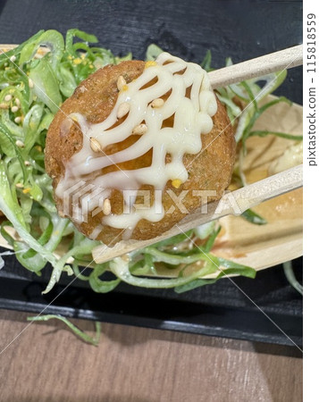 美味的章魚燒烤 美味的章魚燒烤 115818559