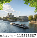 Pleasure boat in Paris 115818687
