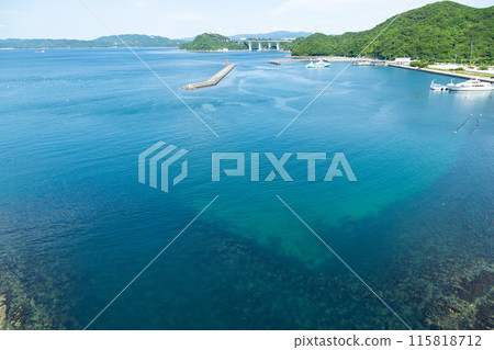 Kameura Tourist Port in Naruto City, Tokushima Prefecture Kameura Tourist Port in Naruto City, Tokushima Prefecture 115818712