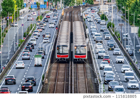 Kita-Osaka Express driving image Kita-Osaka Express driving image 115818805