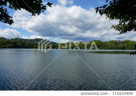 靜岡縣伊東市一碧湖(大池) 靜岡縣伊東市一碧湖(大池) 115820409