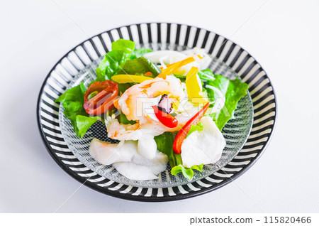 Seafood salad 115820466