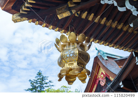 北野天滿宮的金屬漁燈 115820499