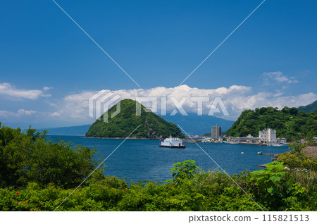 淡島風景、西伊豆海景 115821513