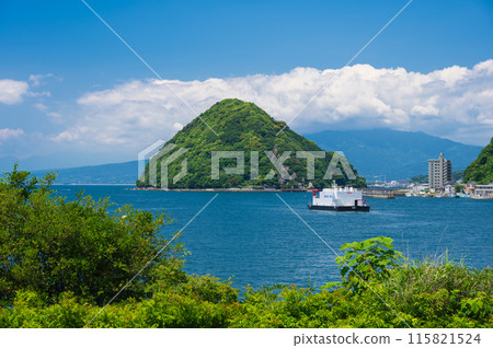 A view of Awashima Island - Ocean view of Nishiizu A view of Awashima Island - Ocean view of Nishiizu 115821524