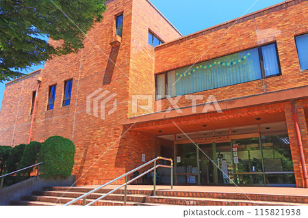 A view of Chita City Central Library in Chita City, Aichi Prefecture 115821938