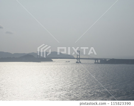 Scenery seen from Awaji Island, Hyogo 115823390