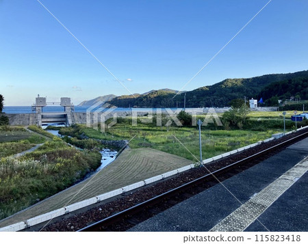 從堀嶺站看到的水門 從堀嶺站看到的水門 115823418