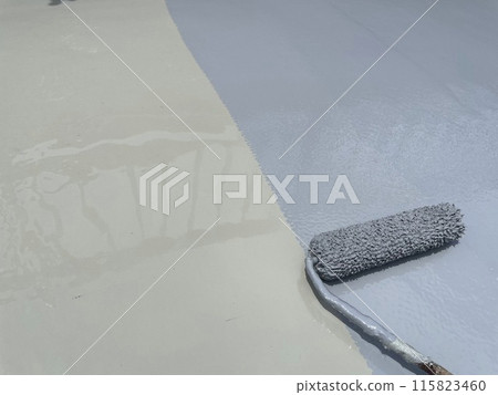 Rooftop waterproof top coat 115823460