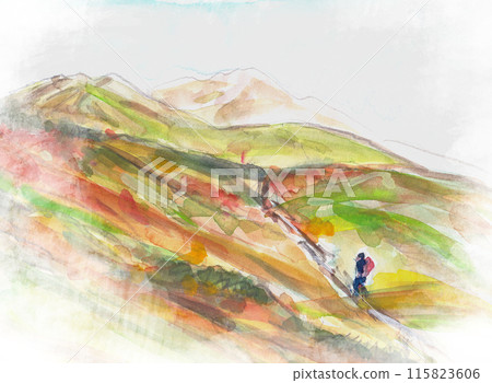 秋季登山【前往紅葉月山】 秋季登山【前往紅葉月山】 115823606