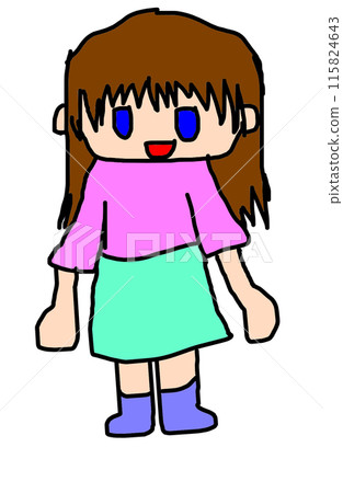 一個女孩的常設圖片 一個女孩的常設圖片 115824643