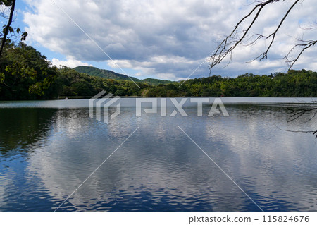 靜岡縣伊東市一碧湖（大池） 115824676