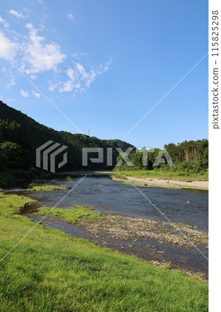 Landscape with river Landscape with river 115825298