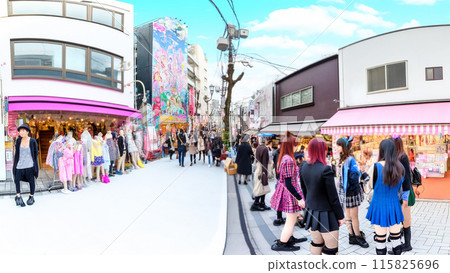 [東京]青年文化與時尚中心「原宿」形象 115825696