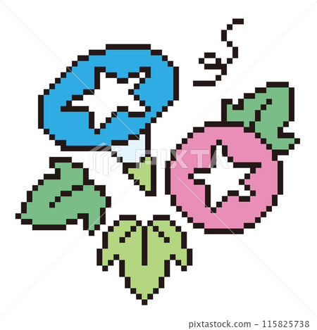 Asagao 插圖像素藝術 115825738