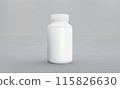 3d realistic render pill box mockup design 115826630