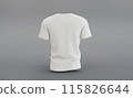 3d render realistic tshirt mockup design 115826644