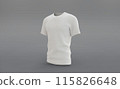 3d render realistic tshirt mockup design 115826648