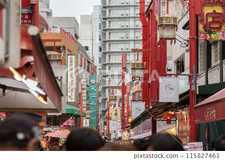 Kobe City Motomachi Nankinmachi Chinatown Kobe City Motomachi Nankinmachi Chinatown 115827461