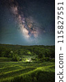 The Milky Way seen from the rice terraces 115827551
