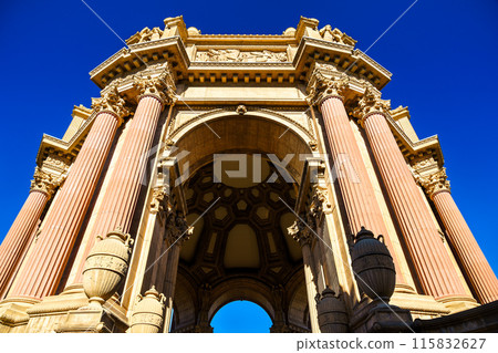 Palace of Fine Arts in San Francisco - California, United States 115832627