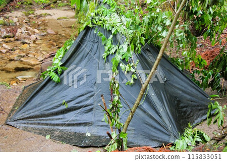 Polish military tent 115833051