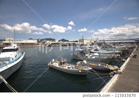 A ship anchored at the port 115833870