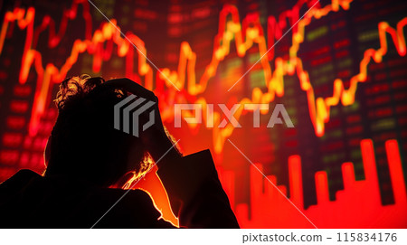 Stock market crash recession 115834176