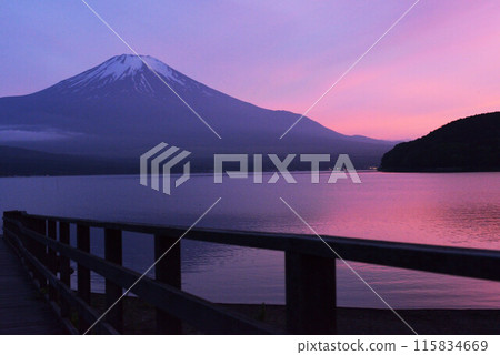 Dusk of Mt. Fuji Dusk of Mt. Fuji 115834669