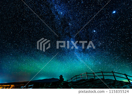 Starry sky at Bihoro Pass, Hokkaido Starry sky at Bihoro Pass, Hokkaido 115835524