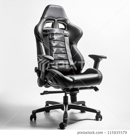 gaming chair, ergonomic, comfort, lumbar support, adjustable, armrests, recline, headrest, gaming setup, leather, fabric, esports, competitive gaming, cushioned seat, swivel, sturdy, gaming peripheral 115835579