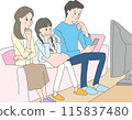 家人查看防災訊息 115837480