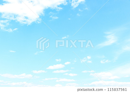 Calm autumn sky 115837561