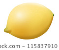 Lemon illustration (without main lines) 115837910