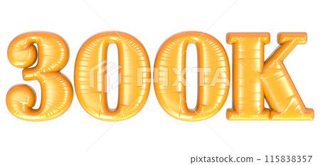 number red symbol made of inflatable balloon isolated on white 115838357