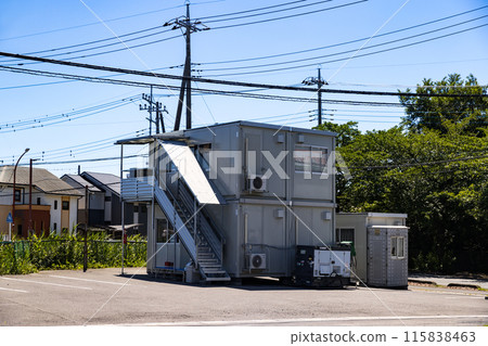 Construction site office modular house 115838463