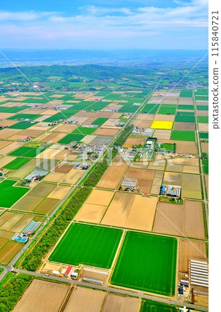 北海道鄉村鳥瞰圖 北海道鄉村鳥瞰圖 115840721