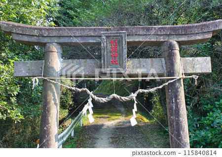 Inari shrine Torii Inari shrine Torii 115840814