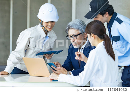 各行業人士會議（商人、工程師、研究人員、保全） 115841080