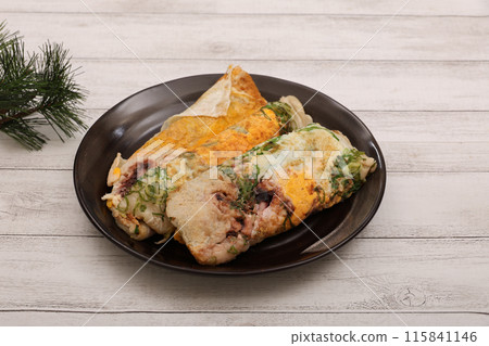 Grilled squid in Osaka 115841146