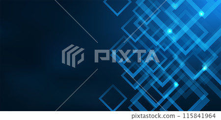 Blue technology business pattern background Blue technology business pattern background 115841964