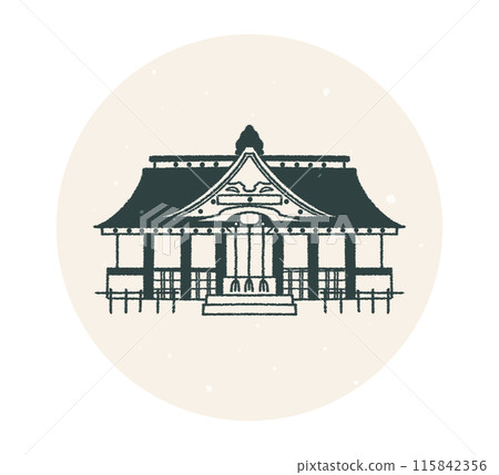 Osaki Hachiman Shrine Miyagi Prefecture Main Shrine Front Icon 115842356