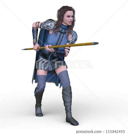 Female knight 115842455