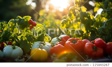 Growing and harvesting a bountiful crop of homegrown tomatoes Growing and harvesting a bountiful crop of homegrown tomatoes 115843267