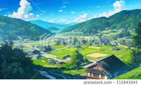 日本鄉村風光,空拍14 日本鄉村風光,空拍14 115843845